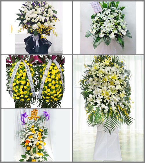 福建福州连江县潘度乡塘坂村白事花篮预定